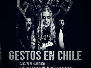 GESTOS: Band confirms visit to Chile with two shows, check it out! 