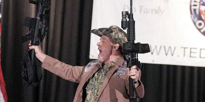 Ted Nugent Denies Banning Fans From Carrying Guns Into Roanoke Concert?