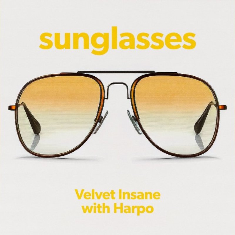 Press Release: Velvet Insane with Harpo - SUNGLASSES - (Glam Rock)