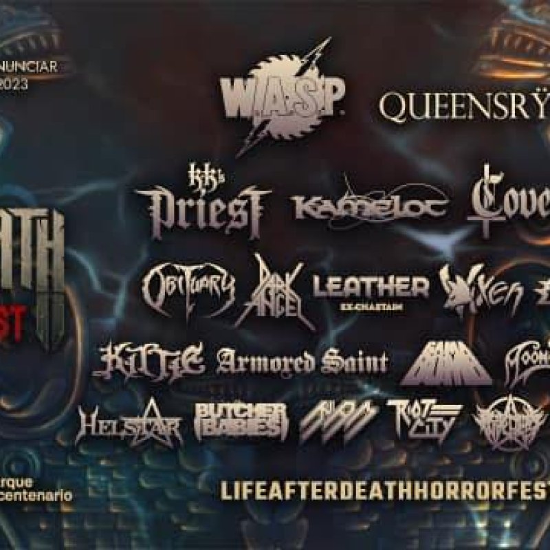 Leather - To Play Life After Death Horror Fest with WASP, Queensryche, KK's Priest, Lizzy Borden & More!