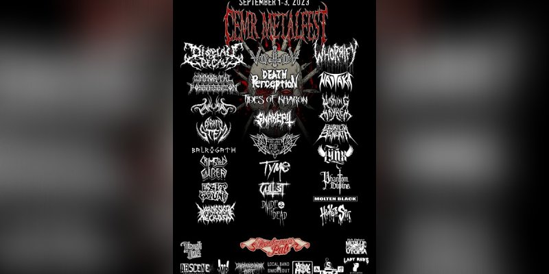 CEMR MetalFest (Edmonton, AB) Announces 2023 Lineup w/ Display of Decay, Votov, Whorrify, Immortal Possession, Death Perception, TYMO and more!