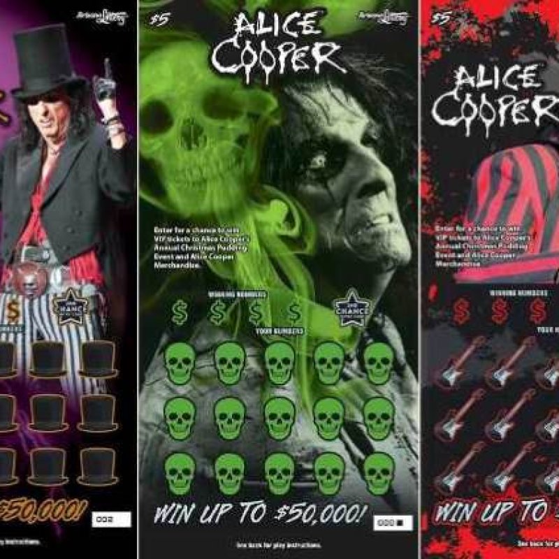  ALICE COOPER To Be Featured On New Arizona Lottery Ticket 