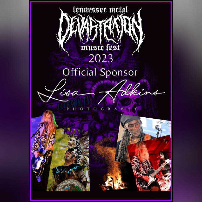 Lisa Adkins Photography & Marketing Is Officially Sponsoring Metal Devastation Music Fest 2023!