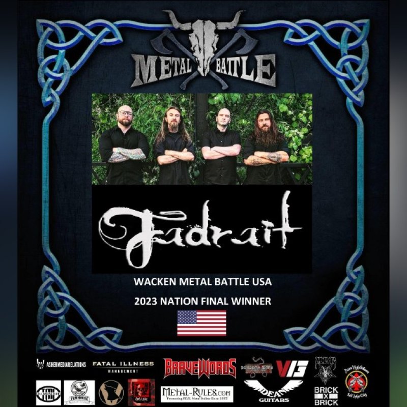 WACKEN METAL BATTLE USA Announces National Final Winner! FADRAIT - One Band To Conquer Them All & Play Wacken Open Air 2023