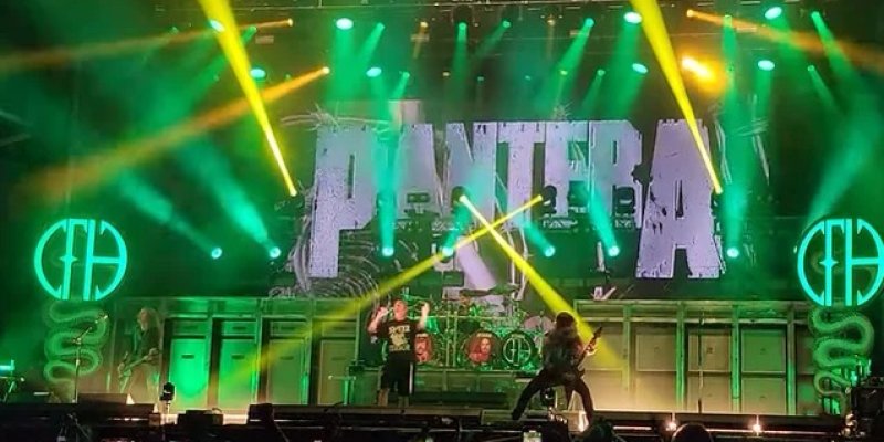 PANTERA Shares Official Video Recap Of First U.S. Concert In 22 Years