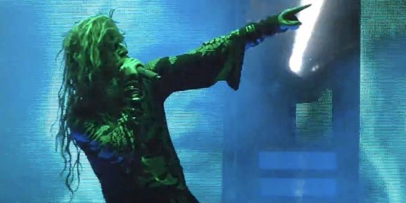  Watch ROB ZOMBIE Perform Cover Of 'Sweet Dreams (Are Made of This)' After MARILYN MANSON Cancels Concert 
