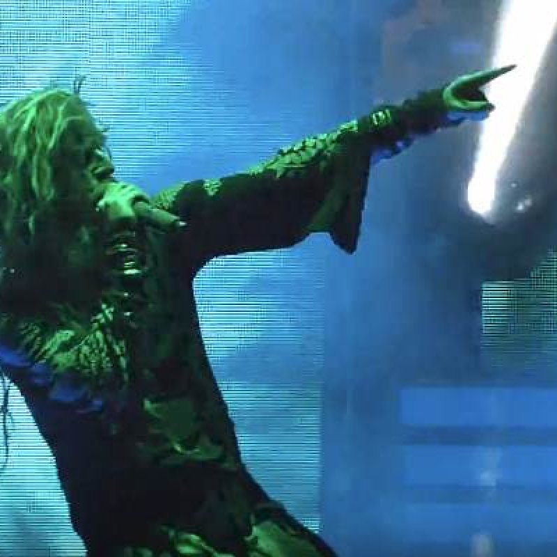  Watch ROB ZOMBIE Perform Cover Of 'Sweet Dreams (Are Made of This)' After MARILYN MANSON Cancels Concert 