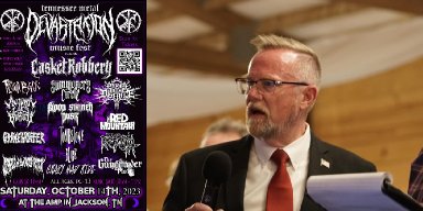 Mayoral Candidate Uses Tennessee Metal Devastation Music Fest Flyer As Talking Point In Debate Over Family Values