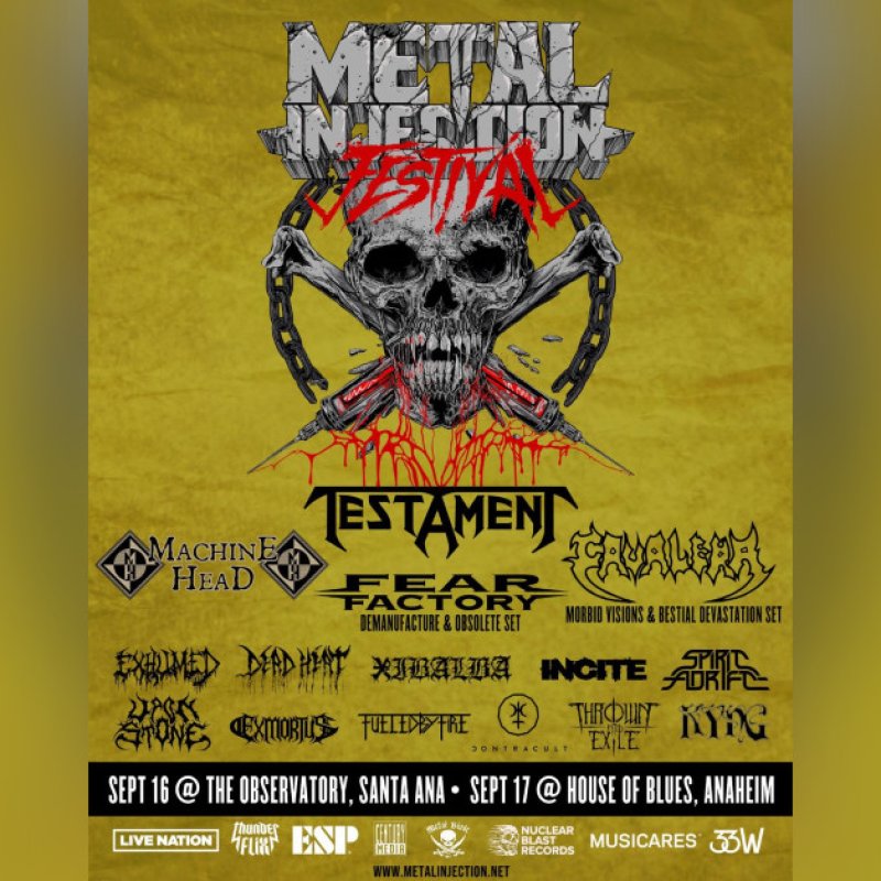 Metal Injection Announces Inaugural Festival, Taking Over Orange County, CA This September