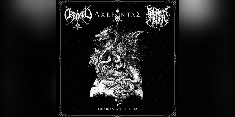 Pre-orders for the Drakonian Elitism split from Ofermod, Black Altar and Acherontas are open now!