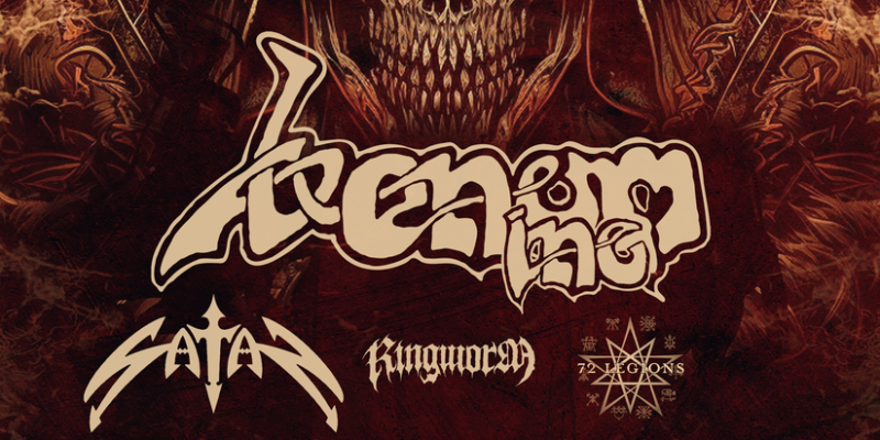 72 Legions join Venom Inc. this September and October with Satan and Ringworm as support!