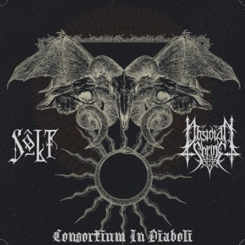  Obsidian Shrine - Consortium In Diaboli (Split With Sôlt) - Reviewed By occultblackmetalzine!