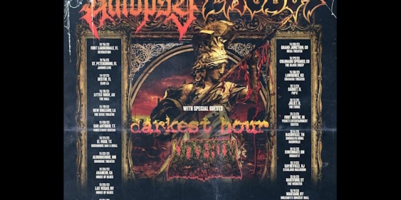 EXODUS And FIT FOR AN AUTOPSY Announce Fall 2023 U.S. Tour With DARKEST HOUR And UNDEATH