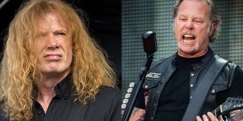 DAVE MUSTAINE: 'It Was Honorable That KIRK HAMMETT Took My Solos