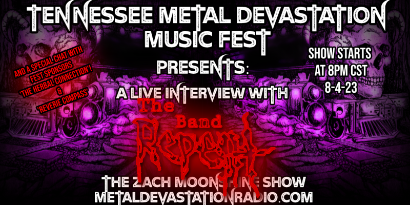 The Band Repent - The Herbal Connection - Reverie Compass - Featured Interview - Metal Devastation Music Fest