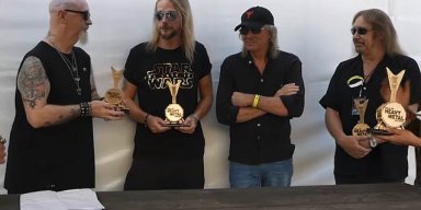 Watch JUDAS PRIEST Get Inducted Into 'Hall Of Heavy Metal History'!