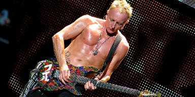 Guitar Hand Painted And Signed By Phill Collen From Def Leppard Ends Up On Pawn Stars!
