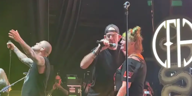 DIMEBAG’s Longtime Girlfriend RITA HANEY Joins PANTERA On Stage In Houston (Video)