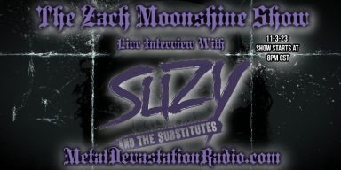 Suzy and The Substitutes - Featured Interview - The Zach Moonshine Show