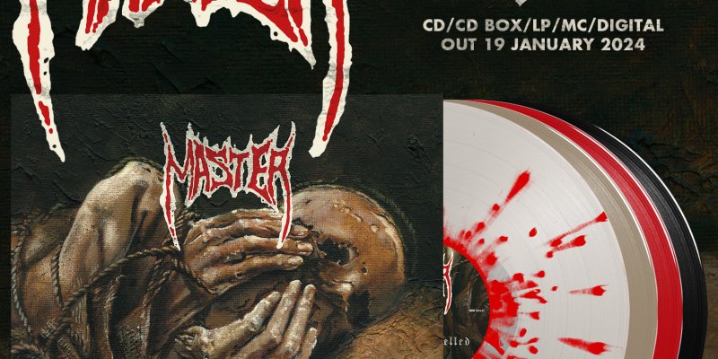 MASTER proudly presents cover artwork, first single and pre-orders for "Saints Dispelled"!