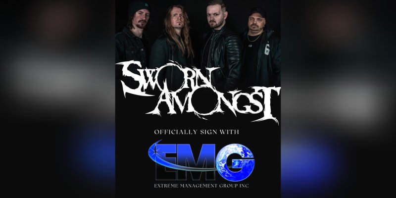 EMG partners with the fast paced and ferocious metalcore giants Sworn Amongst!