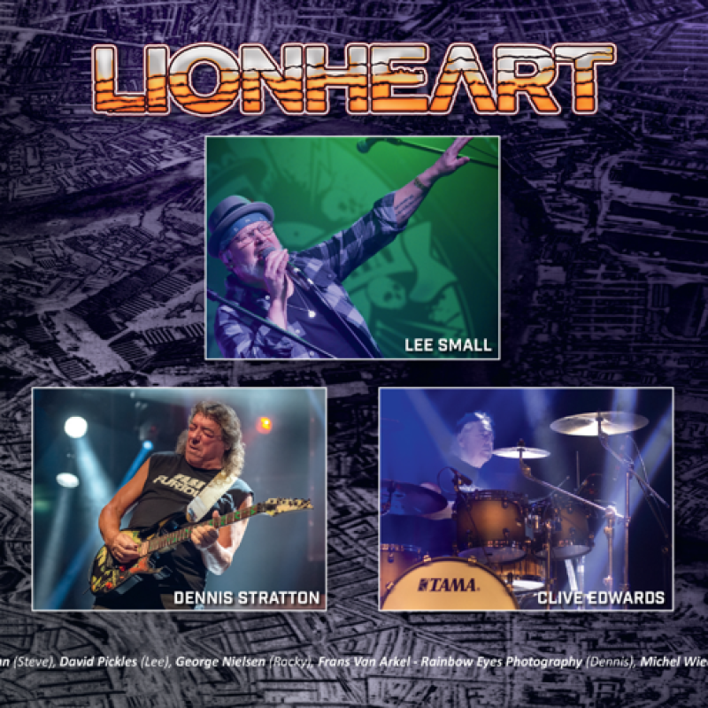 LIONHEART set release date for new METALVILLE album - also reveal cover art and tracklisting