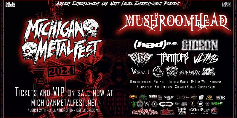 Press Release: Michigan Metal Fest 2024 - Lineup Announced!