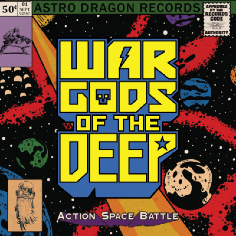 War Gods of the Deep - Action Space Battle "Fan Club Edition" - Featured In Decibel Magazine!