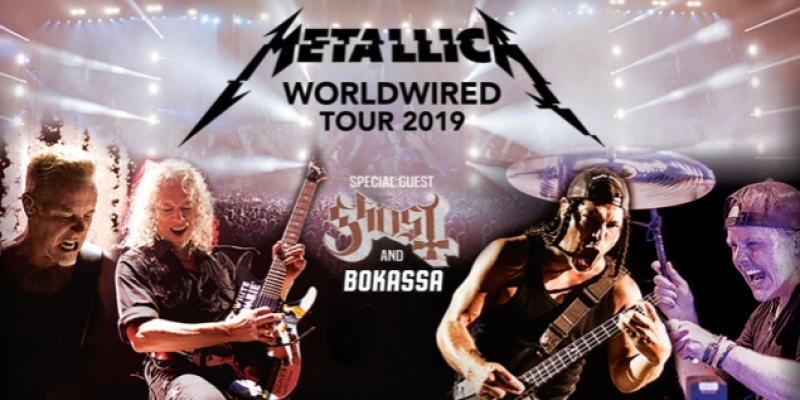  METALLICA Announces Summer 2019 European Tour With GHOST!