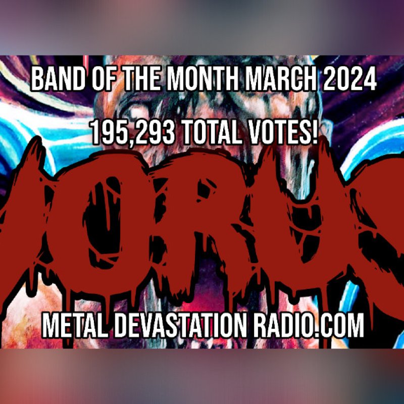 Vorus - Band Of The Month - March 2024 - Metal Devastation Radio!