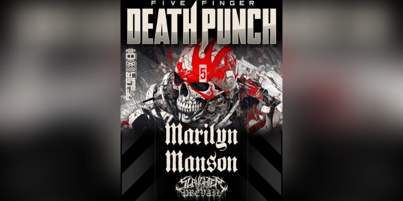  FIVE FINGER DEATH PUNCH announce headlining U.S. tour with Marilyn Manson and Slaughter To Prevail