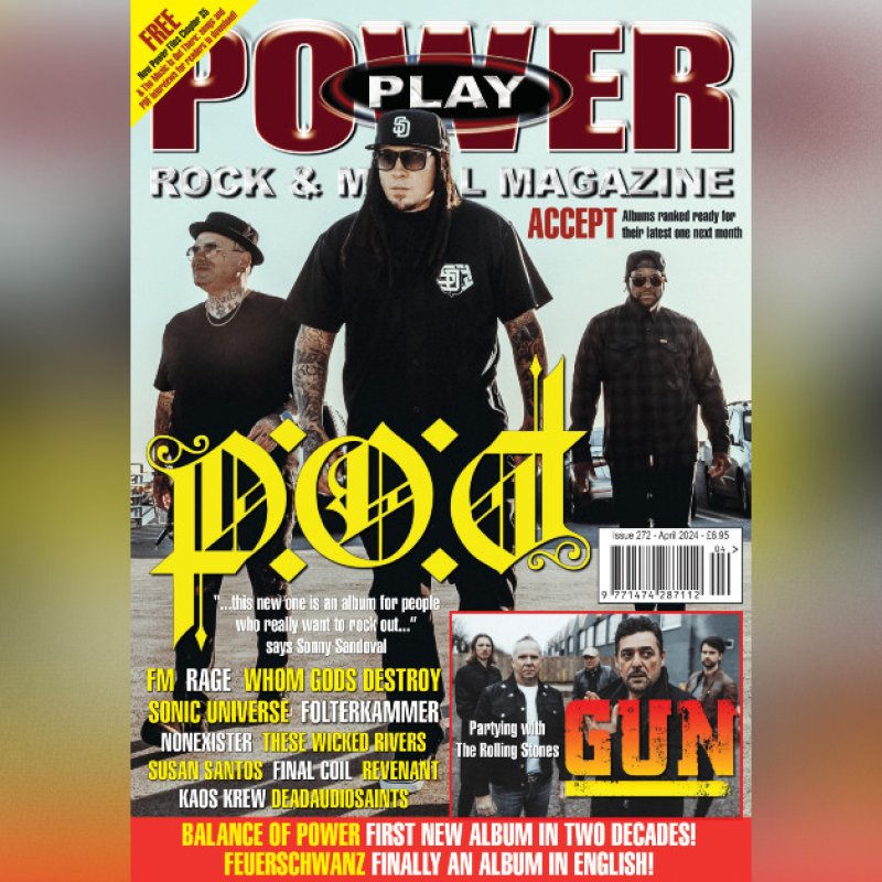 Under A Spell, Acerus, Todd Grubbs, and Midnite Hellion - Featured In Power Play Rock & Metal Magazine!