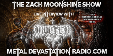 18,943 Headbangers Tuned Into The Zach Moonshine Show's Live Broadcast With Molten!