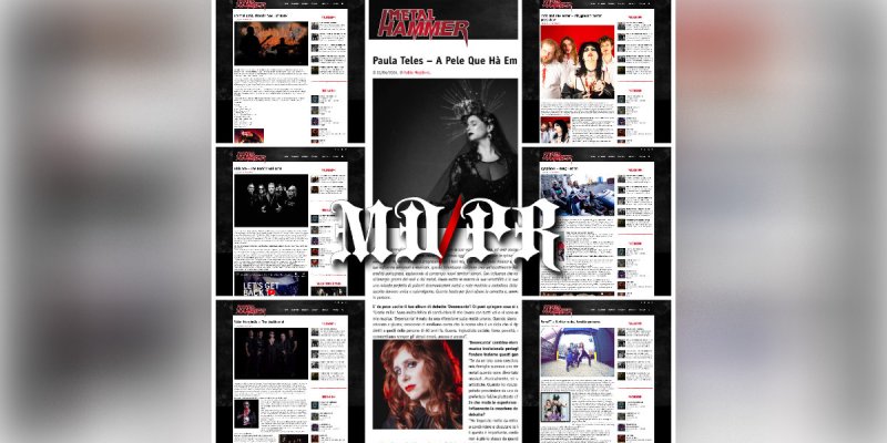 MDPR Clients: Eternal Drak, Killcode, Valar Morghulis, Paula Teles, Toria and The Terror, Dyspläcer, and FerreTT - Interviewed & Featured At Metal Hammer Italy!