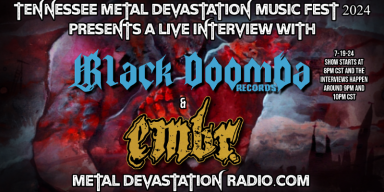 20,991 Metal Maniacs Tuned into the Live Devastation With Black Doomba Records and EMBR!