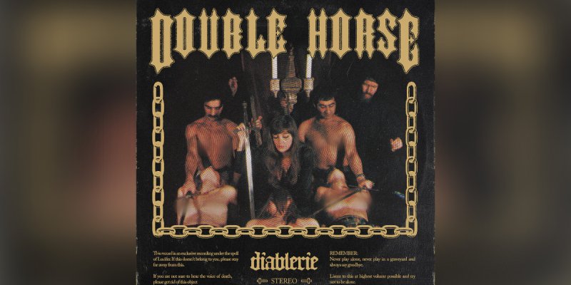 New Promo: Double Horse Unleashes "Diablerie" — Valencia’s Doom Metal Cultists Drop Their Dark and Heavy Full-Length Album!