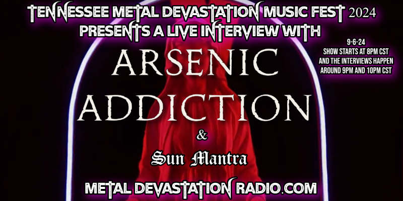 Over 35,000 Metal Maniacs Tuned in to The Zach Moonshine Show with Raven Moonla Featuring Arsenic Addiction and Sun Mantra!