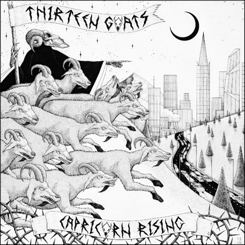 Press Release: Thirteen Goats Unleash New Album Capricorn Rising, Out Now via Exitus Stratagem Records!