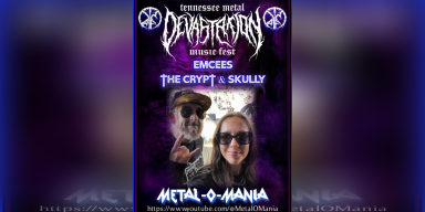 The Crypt & Skully From Metal-O-Mania Return as EMCEES for Tennessee Metal Devastation Music Fest 2024!