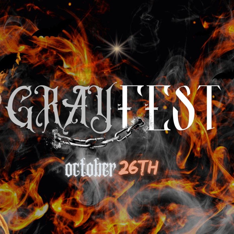 ✸ GRAYFEST 2024 Official Flyer Released: Northeast MS's Premier Halloween Rock & Metal Festival! ✸