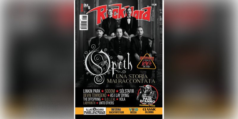 Opeth Graces the Cover of Rock Hard with Slayer, Paul Di'Anno, Linkin Park, Sodom, As I Lay Dying, and Devin Townsend—Also Features Metal Devastation PR Clients Medicine Horse, Double Horse, The Trousers, Endloser, Fugit, Aydra, Martin Templum, Alberto Rigoni, and Sybreed!