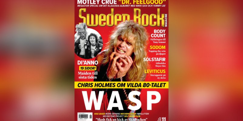 Chris Holmes, Mötley Crüe, and Scold's Bridle Featured in the Latest Sweden Rock Magazine!