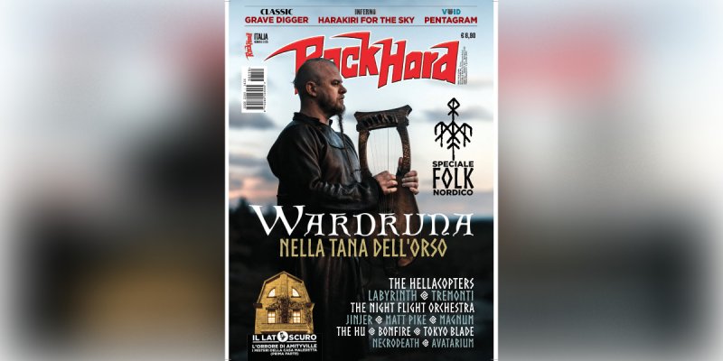 Wardruna Graces The Cover Of Rock Hard Featuring MDPR Clients Crucial Velocity, Talia Hoit, Fugit, Visions Of Morpheus, Mezmerizer, Guyod, Michael Huebner, and 7Keys!