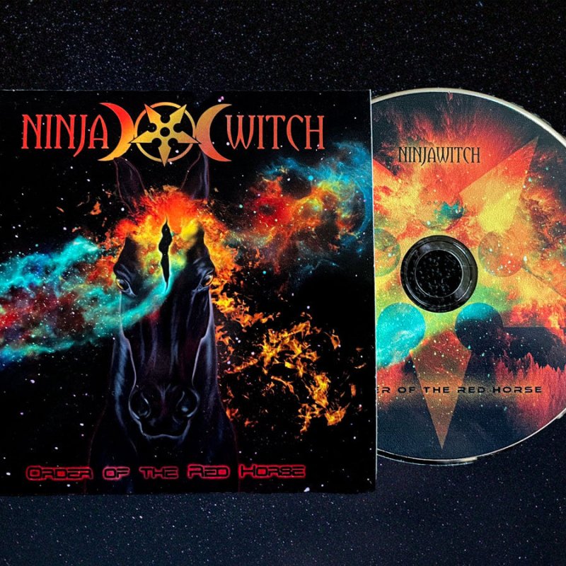 NinjaWitch Unleashes Cosmic Space Doom with New EP Order of the Red Horse – Now Available on CD!