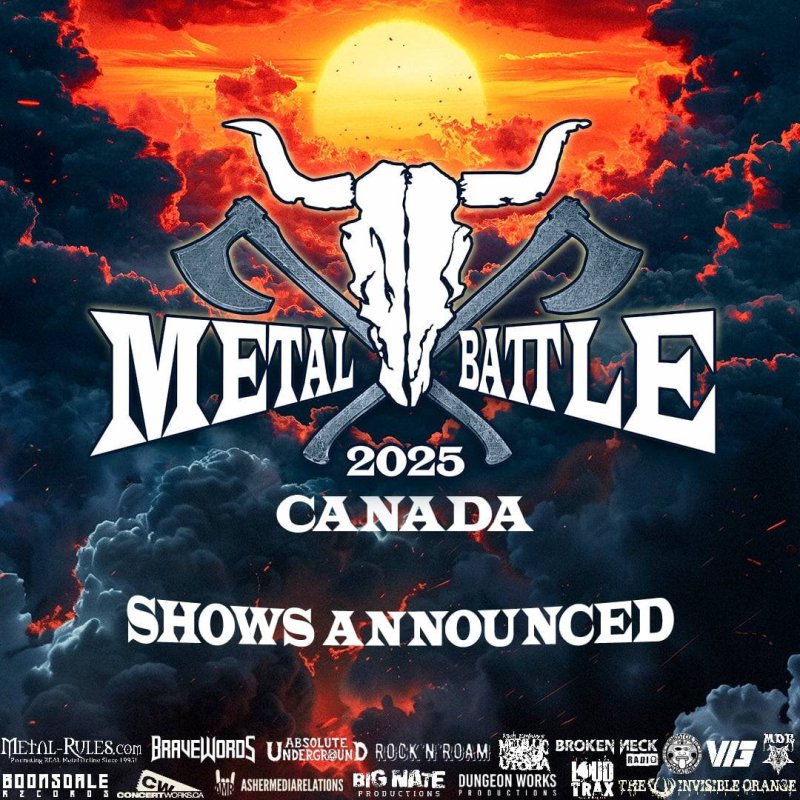 WACKEN METAL BATTLE CANADA 2025 Announces Montreal, Quebec City, Ottawa Bands & Rounds