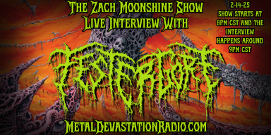 Festergore Joins The Zach Moonshine Show – 36,463 Metal Maniacs Tuned In!