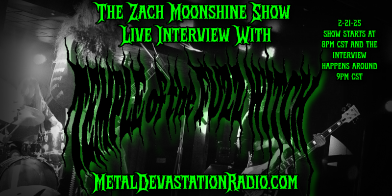 Temple Of The Fuzz Witch - Interview 2025 - The Zach Moonshine Show