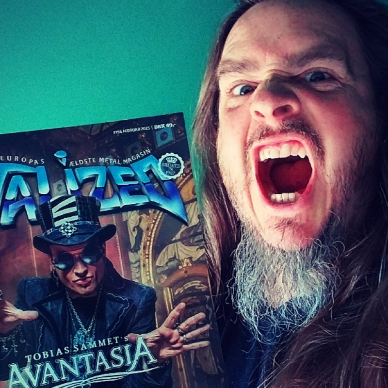 Avantasia On The Cover Of Metalized Magazine Featuring Crucial Velocity, Terramorta, Unredeemer, Omega Purge, Mathias Greene, Flyofchange, Fugit, Enbor Arnasa, Guyođ, and Farewell!