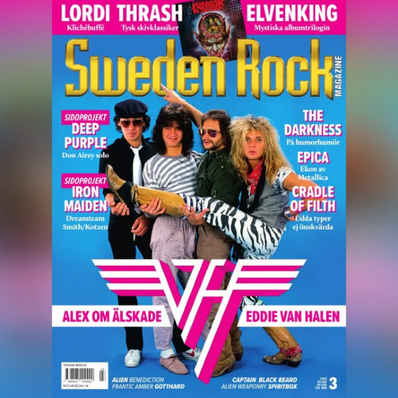 Hexjakt & Wasted Featured in Sweden Rock Magazine!