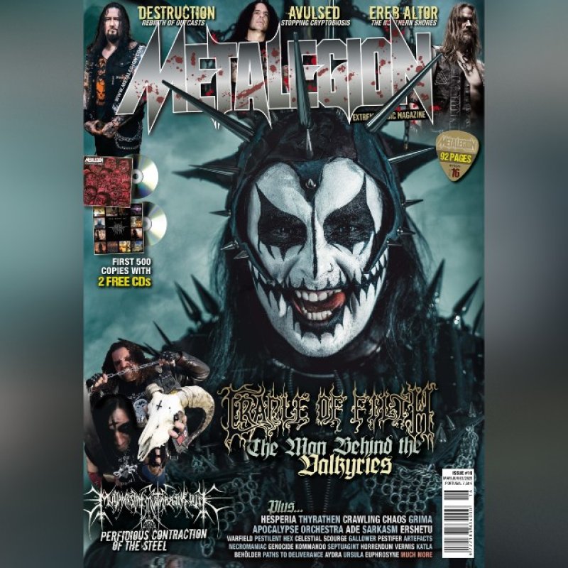 Cradle of Filth On The Cover Of Metalegion Feat: Gutricyde, Paths To Deliverance, Septuagint, Chemicide, On Fire, Aydra, and Alkhemia!